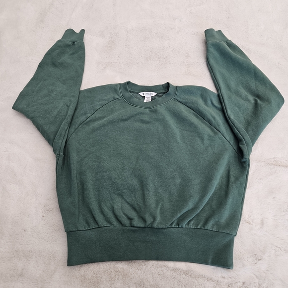 Athleta Dark Green Crewneck Sweatshirt - Picture 5 of 8